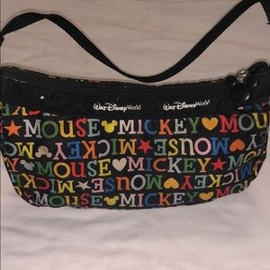 Black Mickey Mouse Disney world purse